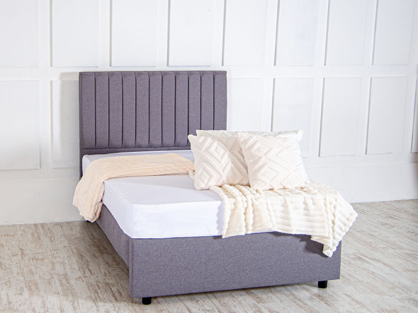 Elevate your sleep space with the Esupasaver Dayana Upholstered Bed. Crafted in the UK, it features luxurious fabrics and a sturdy design with a chic headboard. Elevate your sleep space with the Esupasaver Dayana Upholstered Bed. Crafted in the UK, it features luxurious fabrics and a sturdy design with a chic headboard.