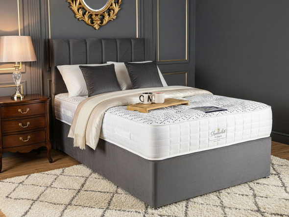 Esupasaver Complete Set Divan Bed Base,Esupasaver Kaley Memory Foam 2000 Pocket Sprung Mattress & Headboard Esupasaver Complete Set Divan Bed Base,Esupasaver Kaley Memory Foam 2000 Pocket Sprung Mattress & Headboard