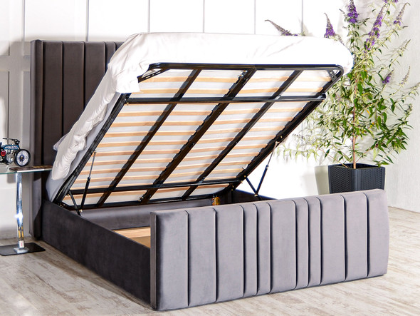 Discover the Esupasaver Beautiful Coralie Ottoman Storage Wing Bed Frame, combining elegance and functionality for your bedroom. Maximize space with style. Discover the Esupasaver Beautiful Coralie Ottoman Storage Wing Bed Frame, combining elegance and functionality for your bedroom. Maximize space with style.