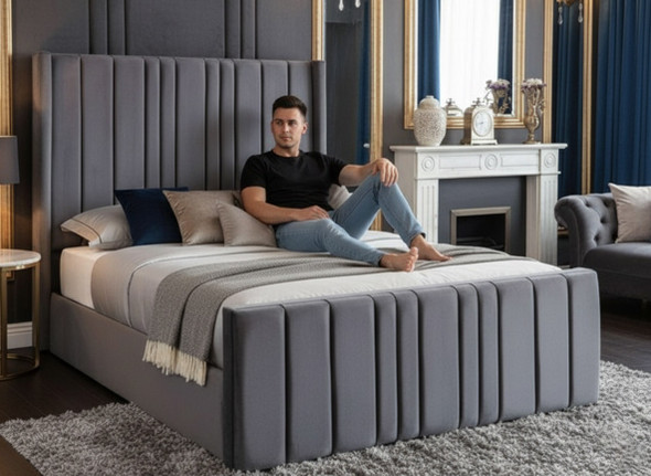 Esupasaver Beautiful Coralie Ottoman Storage Wing Bed Frame Esupasaver Beautiful Coralie Ottoman Storage Wing Bed Frame