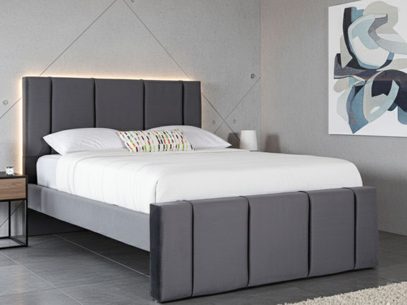 Discover the Esupasaver Odile Upholstered Bed Frame, featuring elegant design and convenient storage space underneath for a clutter-free bedroom Discover the Esupasaver Odile Upholstered Bed Frame, featuring elegant design and convenient storage space underneath for a clutter-free bedroom