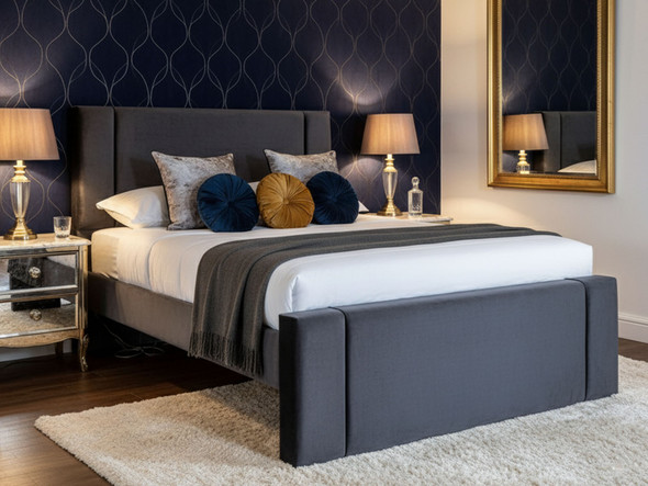 Esupasaver Tiphaine Upholstered Bed Frame Esupasaver Tiphaine Upholstered Bed Frame