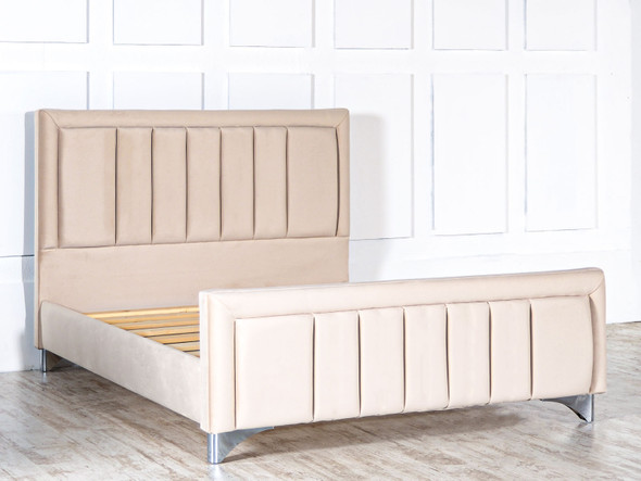 Discover the Esupasaver Amaranthe Upholstered Bed Frame, featuring a full border design, elegant accent lines, chrome feet, and sturdy wooden slats for ultimate comfort
Discover the Esupasaver Amaranthe Upholstered Bed Frame, featuring a full border design, elegant accent lines, chrome feet, and sturdy wooden slats for ultimate comfort