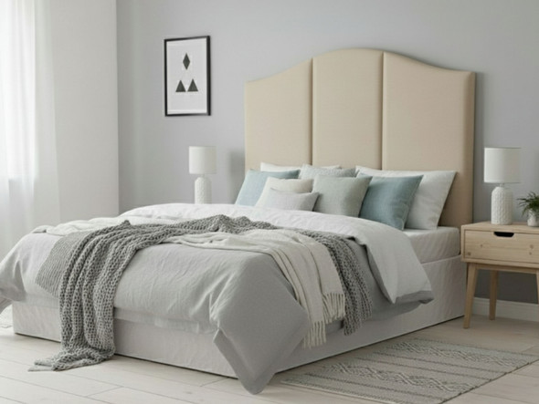 Elevate your bedroom decor with the Esupasaver Ayla Wall Mount Headboard. Its curved design and accent lines add a touch of elegance to any space. Elevate your bedroom decor with the Esupasaver Ayla Wall Mount Headboard. Its curved design and accent lines add a touch of elegance to any space.