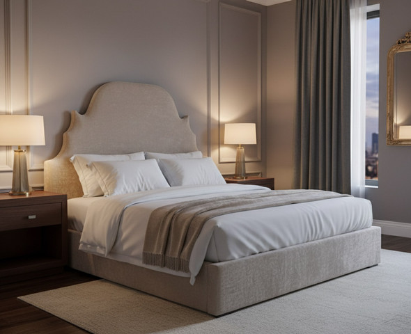 Transform your bedroom with the Esupasaver Crystal Wall-Mounted Headboard Panel. Experience elegance and comfort with this stunning curved design. Transform your bedroom with the Esupasaver Crystal Wall-Mounted Headboard Panel. Experience elegance and comfort with this stunning curved design.