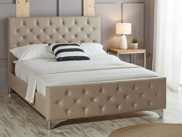 Esupasaver Florence Upholstered Bed Frame Esupasaver Florence Upholstered Bed Frame