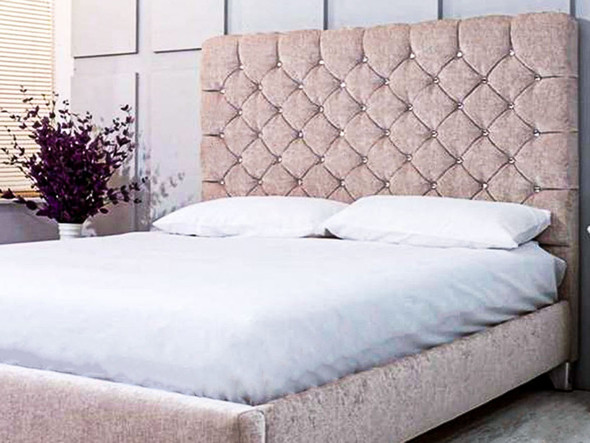 Discover the Esupasaver Chelsea Upholstered Bed Frame, featuring a deep buttoned headboard, low footboard, and options for chrome or wooden feet Discover the Esupasaver Chelsea Upholstered Bed Frame, featuring a deep buttoned headboard, low footboard, and options for chrome or wooden feet