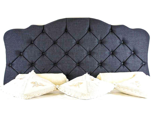Elevate your bedroom decor with the Esupasaver Zoe Curved headboard, featuring elegant buttoned details and sturdy wooden fixing struts for easy installation. Elevate your bedroom decor with the Esupasaver Zoe Curved headboard, featuring elegant buttoned details and sturdy wooden fixing struts for easy installation.