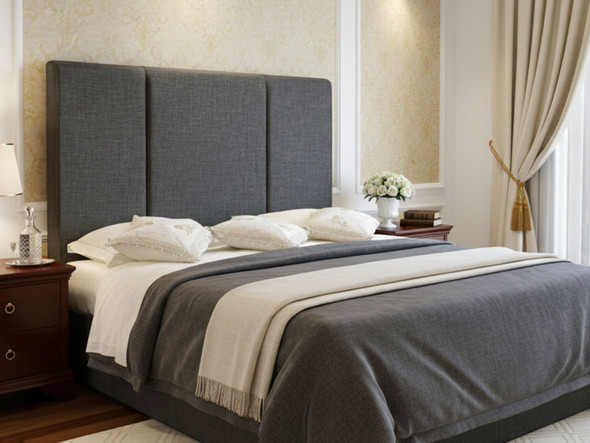 Discover the elegance of Esupasaver County bed headboard with stylish accent lines. Transform your bedroom into a sophisticated retreat today! Discover the elegance of Esupasaver County bed headboard with stylish accent lines. Transform your bedroom into a sophisticated retreat today!