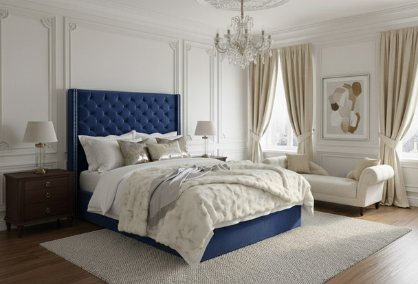 Esupasaver Quebec Gas Lift Ottoman Wing Storage Bed Frame