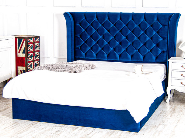 Discover the Esupasaver Sienna Gas Lift Ottoman Storage Bed, featuring elegant curved wings and deep tufted buttons for a stylish and functional bedroom solution. Discover the Esupasaver Sienna Gas Lift Ottoman Storage Bed, featuring elegant curved wings and deep tufted buttons for a stylish and functional bedroom solution.