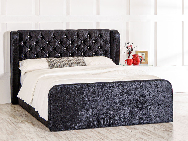 Esupasaver Adelmo Gas Lift Ottoman Wing Bed Esupasaver Adelmo Gas Lift Ottoman Wing Bed