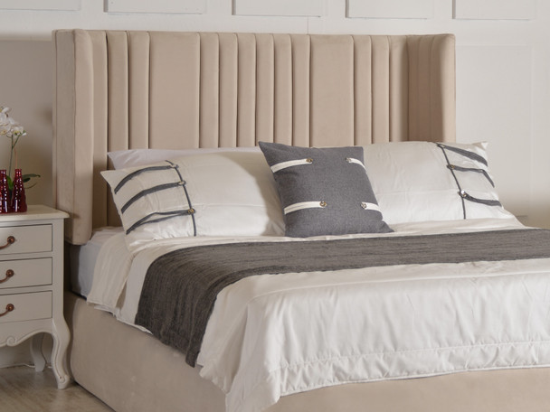  Discover the Esupasaver Estrella Gas Lift Ottoman Bed Frame, featuring chic accent lines and a low footboard for a stylish and functional bedroom upgrade.