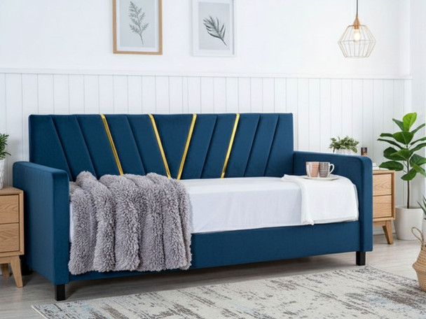 Discover the Esupasaver Arcadia Upholstered Fabric Daybed, perfect for sitting, sleeping, and lounging. Elevate your space with style and comfort today! Discover the Esupasaver Arcadia Upholstered Fabric Daybed, perfect for sitting, sleeping, and lounging. Elevate your space with style and comfort today!