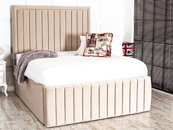 Discover the Esupasaver Ainara Gas Lift Ottoman, designed for extra deep storage. Maximize your space with this stylish and practical bed, made in the UK