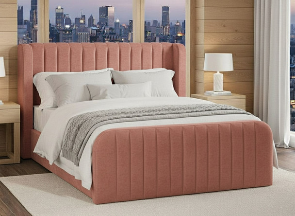 Discover the Esupasaver Alba Ottoman Storage Bed Frame, featuring elegant accent lines and ample storage, perfect for enhancing your bedroom's style and functionality.