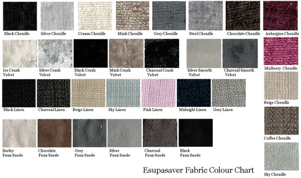 Esupasaver fabric swatch card