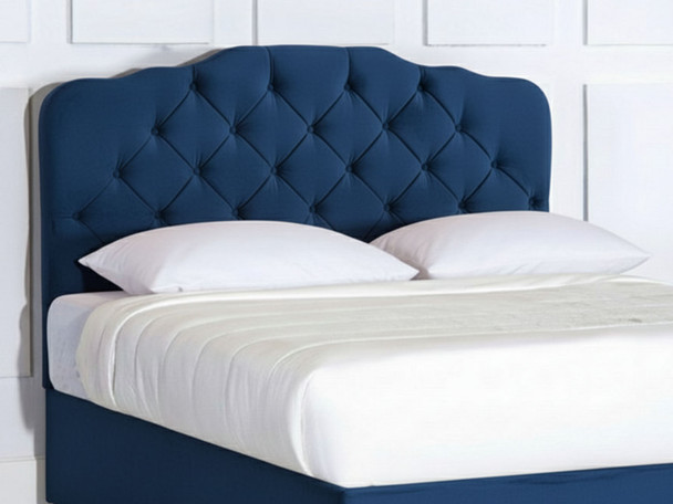 Elevate your bedroom with the Esupasaver Zoe Bed Headboard, featuring elegant curved accents, deep buttoning, and sturdy wooden struts for lasting style. Elevate your bedroom with the Esupasaver Zoe Bed Headboard, featuring elegant curved accents, deep buttoning, and sturdy wooden struts for lasting style.