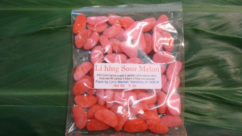 Li Hing Sour Melon 4oz