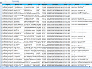 Computer Services Database UK 2021