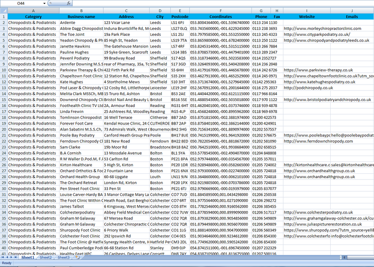 Charities And Charitable Organisations Database UK 2021