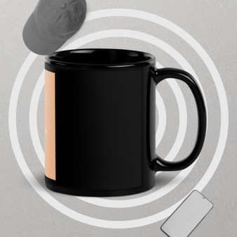 Black Glossy Mug