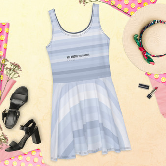 N.A.T.M EaseBlue Skater Dress