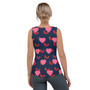 N.A.T.M Heart Birdy Womens Sublimation Cut & Sew Tank Top