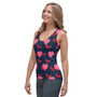N.A.T.M Heart Birdy Womens Sublimation Cut & Sew Tank Top