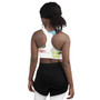 Longline FlowerLove sports bra