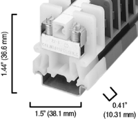 Allen Bradley 1492-CAM1LGL TERMINAL BLOCK 600V MAX