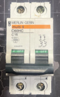Merlin Gerin C60HC C16 Used Surplus