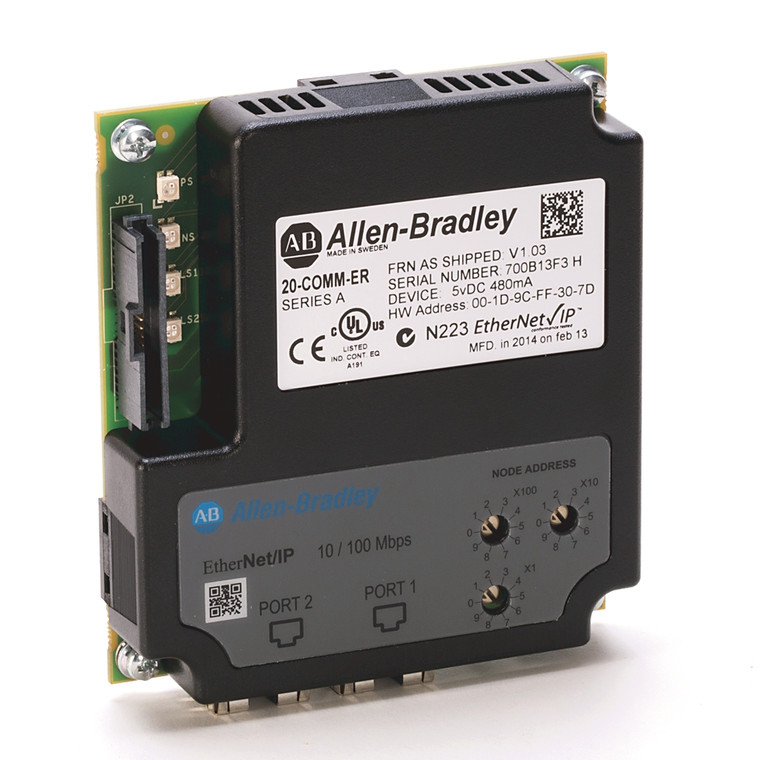 Allen Bradley 20-COMM-ER Dual-port EtherNet/IP Adapter