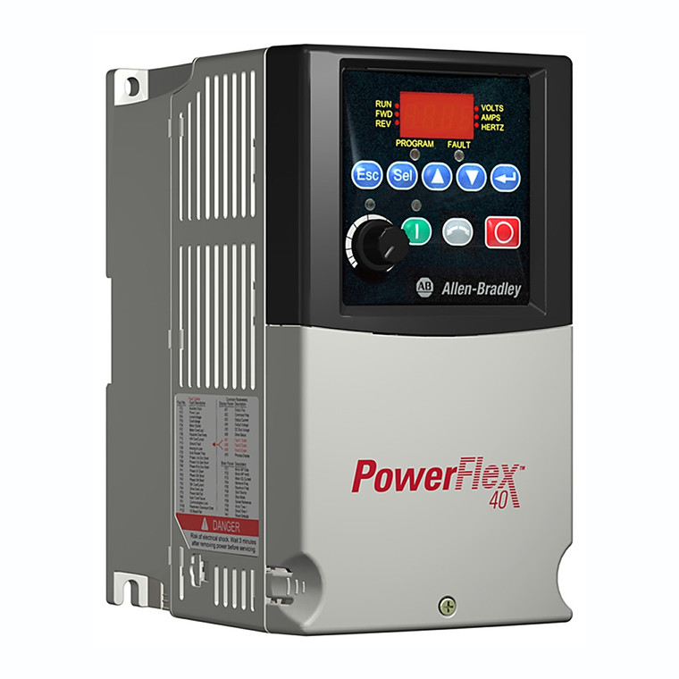 Allen Bradley 22B-D010N204 PowerFlex 40 4 kW (5 Hp) AC Drive