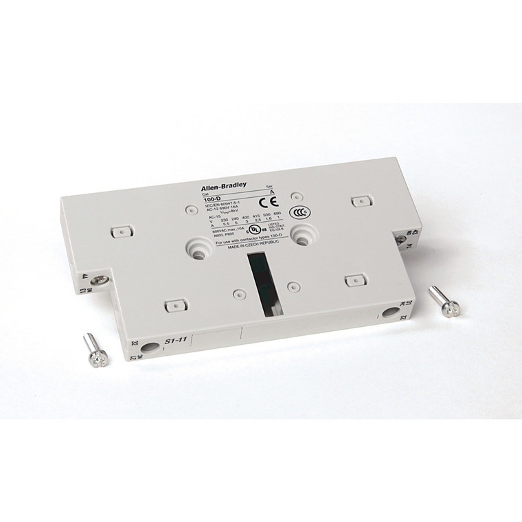 Allen Bradley 100-DS1-20 Contactor Auxiliary Contact Block