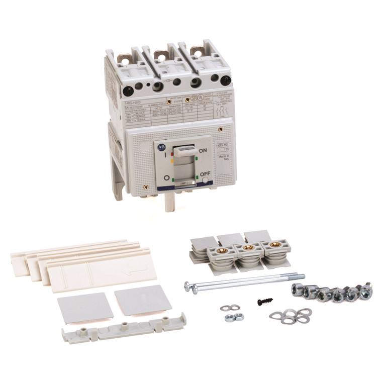 Allen Bradley 140MG-H8P-B30-KJ 140G 125A H Frame Mtr Protection Ckt-Bkr