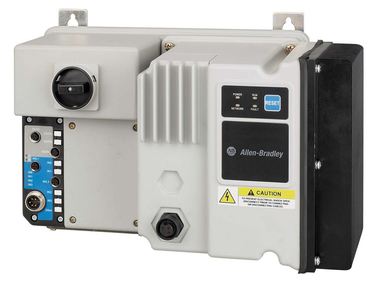 Allen Bradley 284D-FVD6P0Z-25-CR-EMI-OC DeviceNet ArmorStart VFD Safety