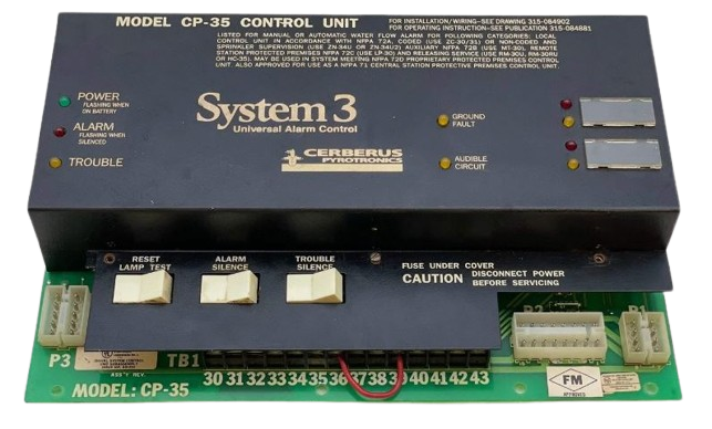 Cerberus Pyrotronics CP-35 Used Surplus