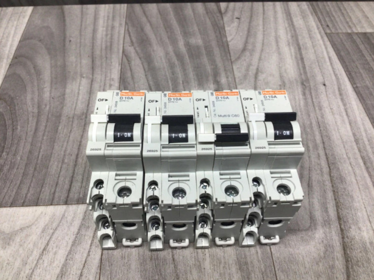 Merlin Gerin 24506, multi9, d10a, d 10a Used Surplus