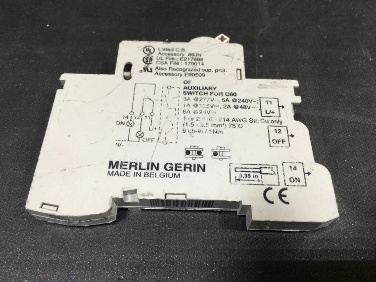 Merlin Gerin 89JN Used Surplus