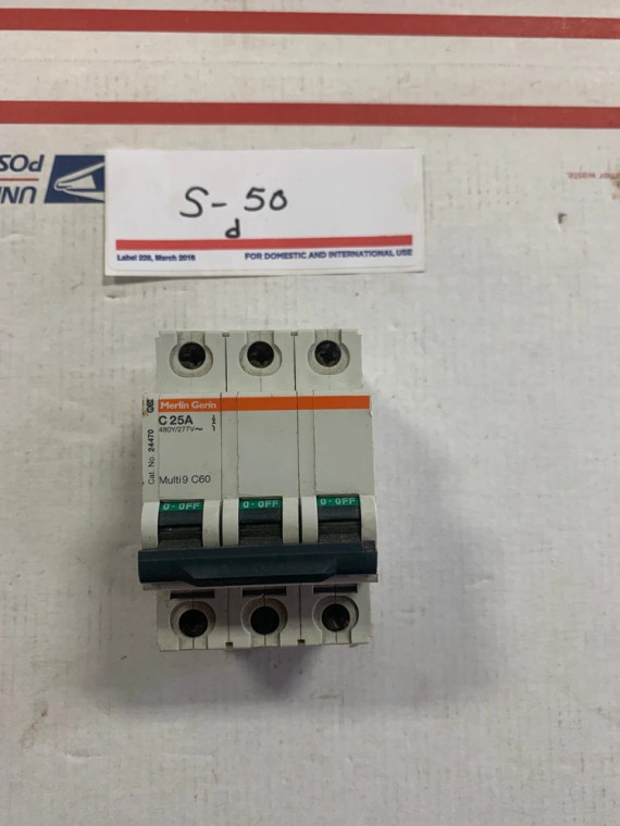Merlin Gerin C25A C60