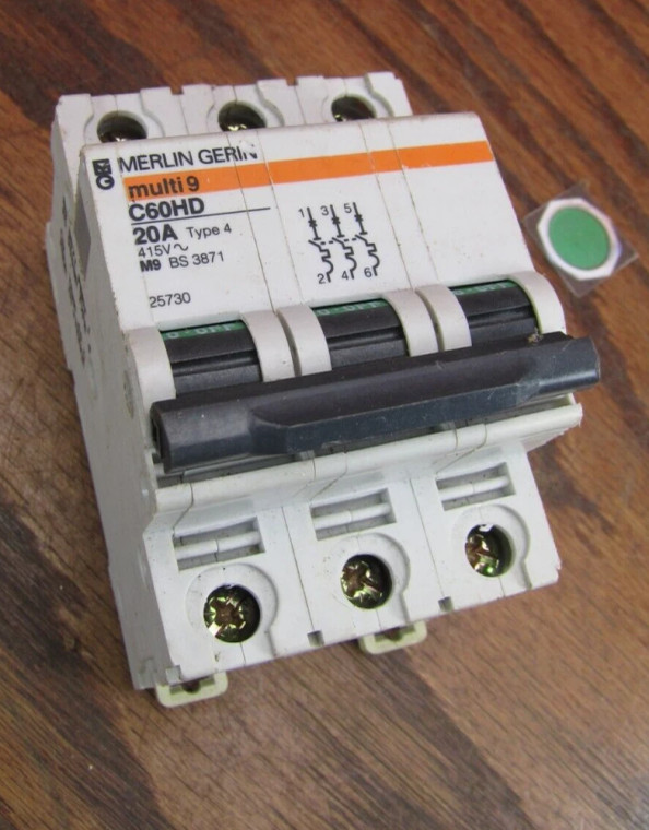 Merlin Gerin C60HD 20A Used Surplus