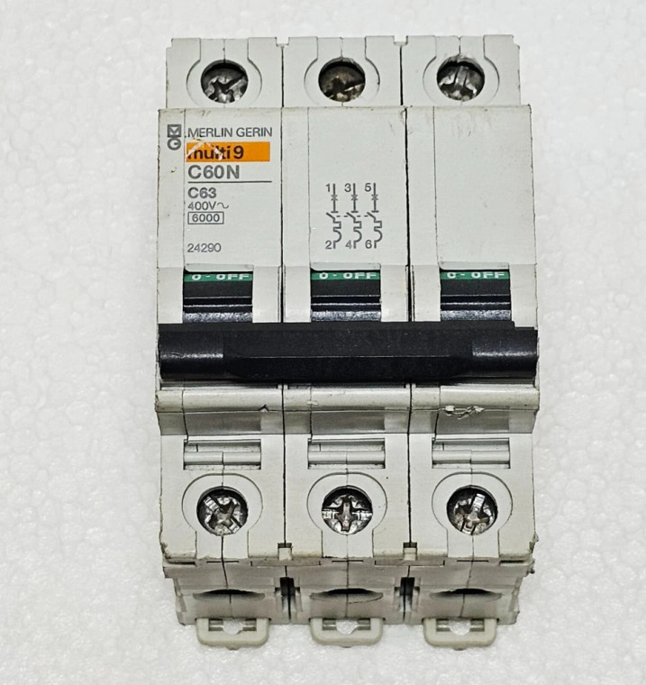 Merlin Gerin C60N C63 MULTI 9 Used Surplus