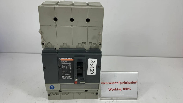 Merlin Gerin compact NS250N Used Surplus