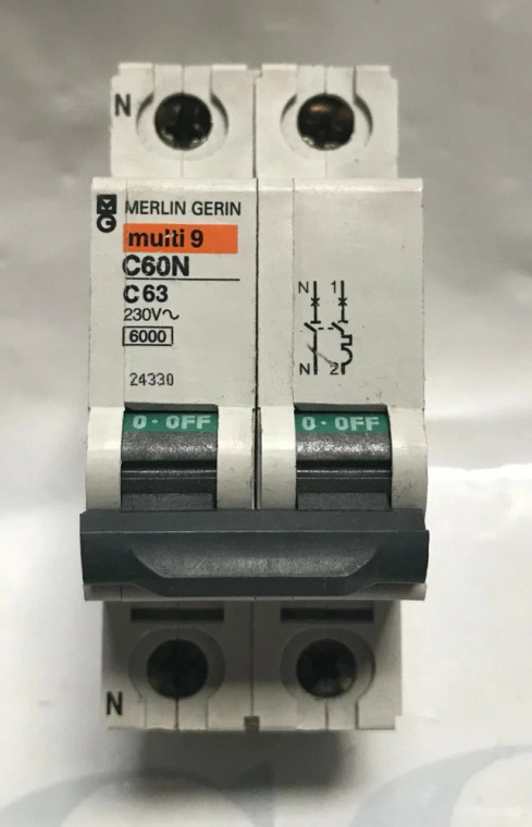 Merlin Gerin MULTI 9 C60N C63 Used Surplus