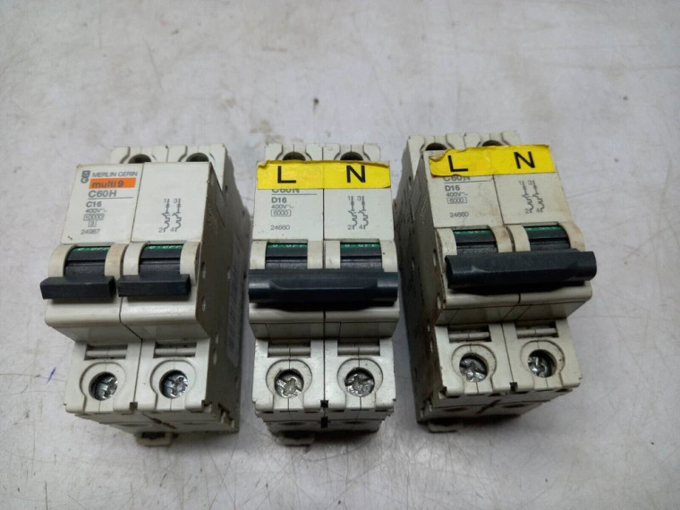 Merlin Gerin Multi 9 C60H Used Surplus