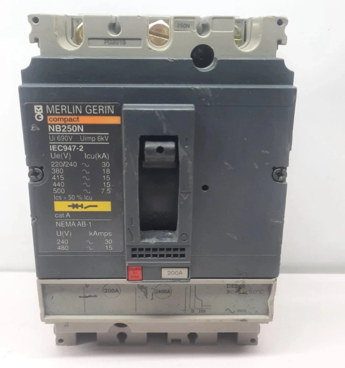 Merlin Gerin NB250N Used Surplus