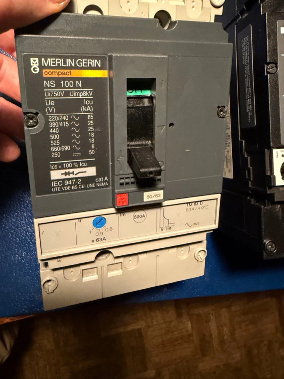 Merlin Gerin NS 100N Used Surplus