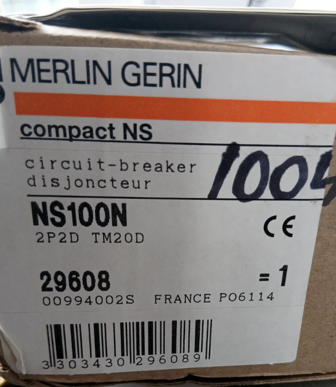 Merlin Gerin NS100N TM20D