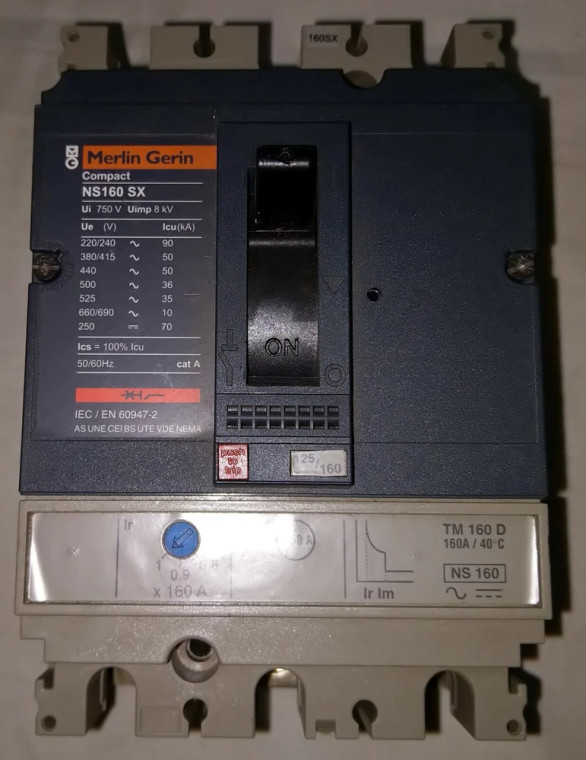 Merlin Gerin NS160SX-160A-3P Used Surplus